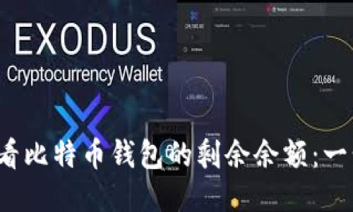 如何查看比特币钱包的剩余余额:一步步指南
